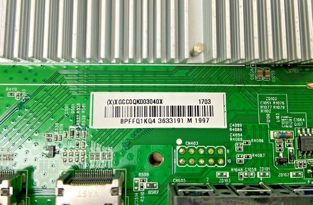 Sharp 756TXGCC0QK0030 Main Board for LC-43LB481U