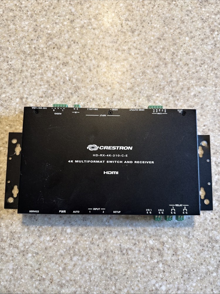 Crestron HD-RX-4K-210-C-E 4K Multiformat Switch and Receiver