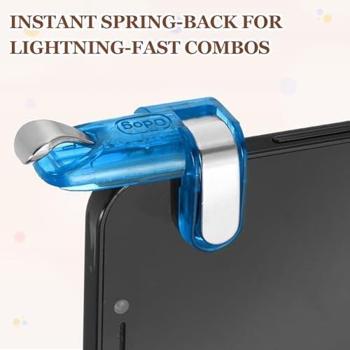 2 Pair Mobile Triggers, M12 Mechanical Button Mobile Phone Game Controller