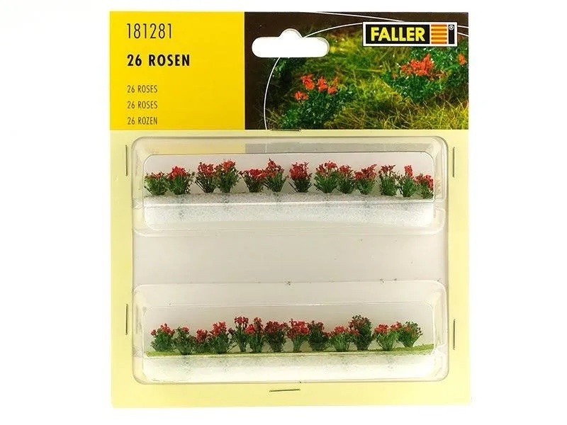 Faller 181281 Ho Scale 26 Roses