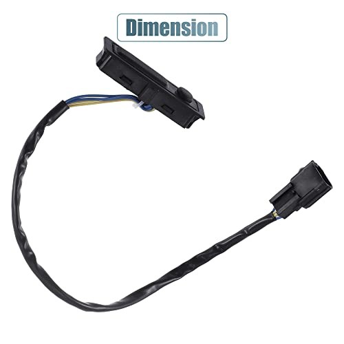 Rear Trunk Tailgate Switch for Nissan Rogue 2017-2022, Push Button Actuator,