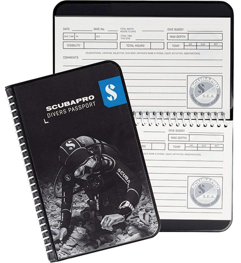 ScubaPro Water Proof Pages Divers Log Book
