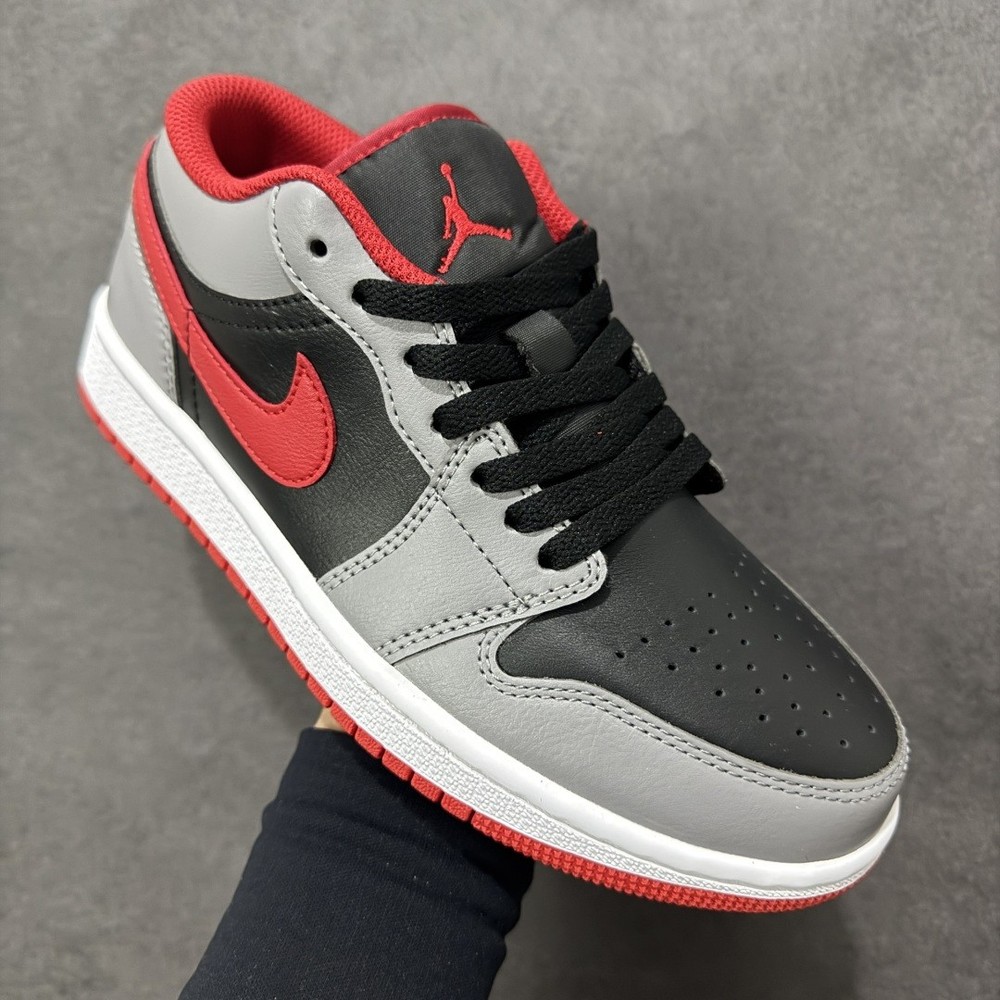 AJ1 Low Cement Fire Red - 553558-060