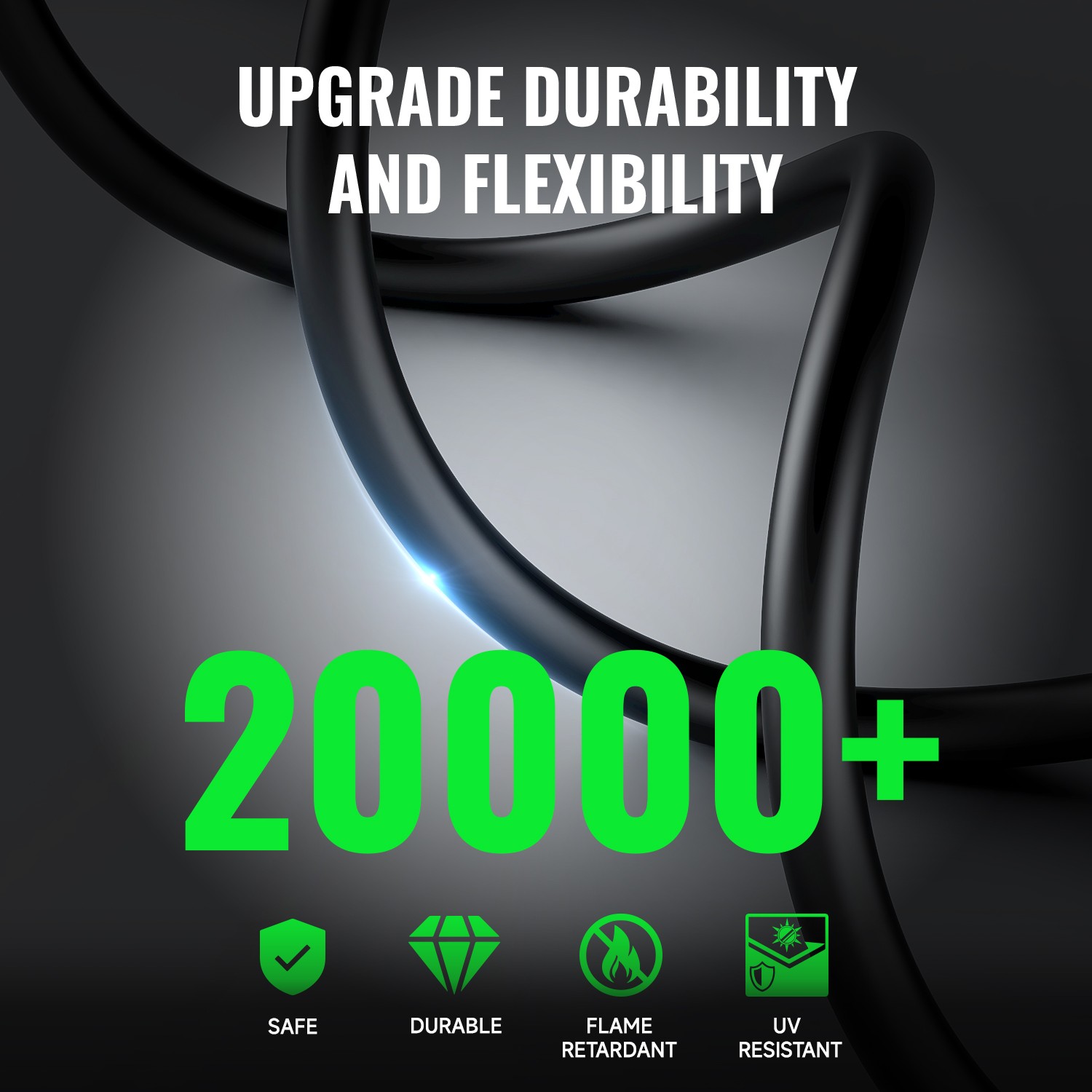 15-25FT RV Power Generator Inlet Box NEMA L14-50P 125/250V 50Amp Stormproof US