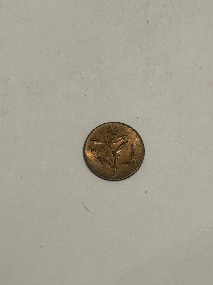 Turkey - 1 Kurus - 1965