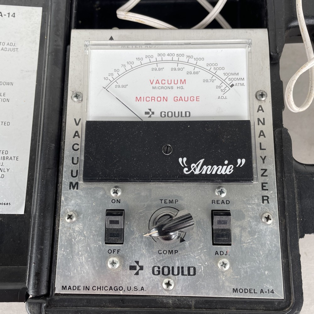 ANNIE Model A-14 Vacuum Analyzer B091