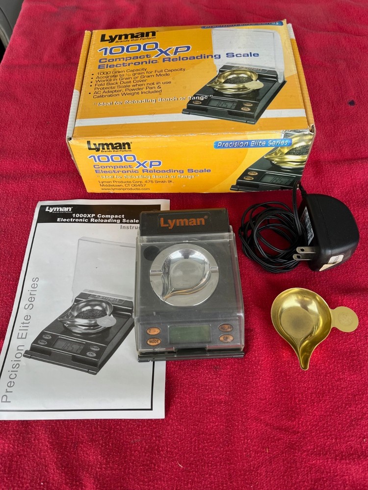 lyman reloading scale