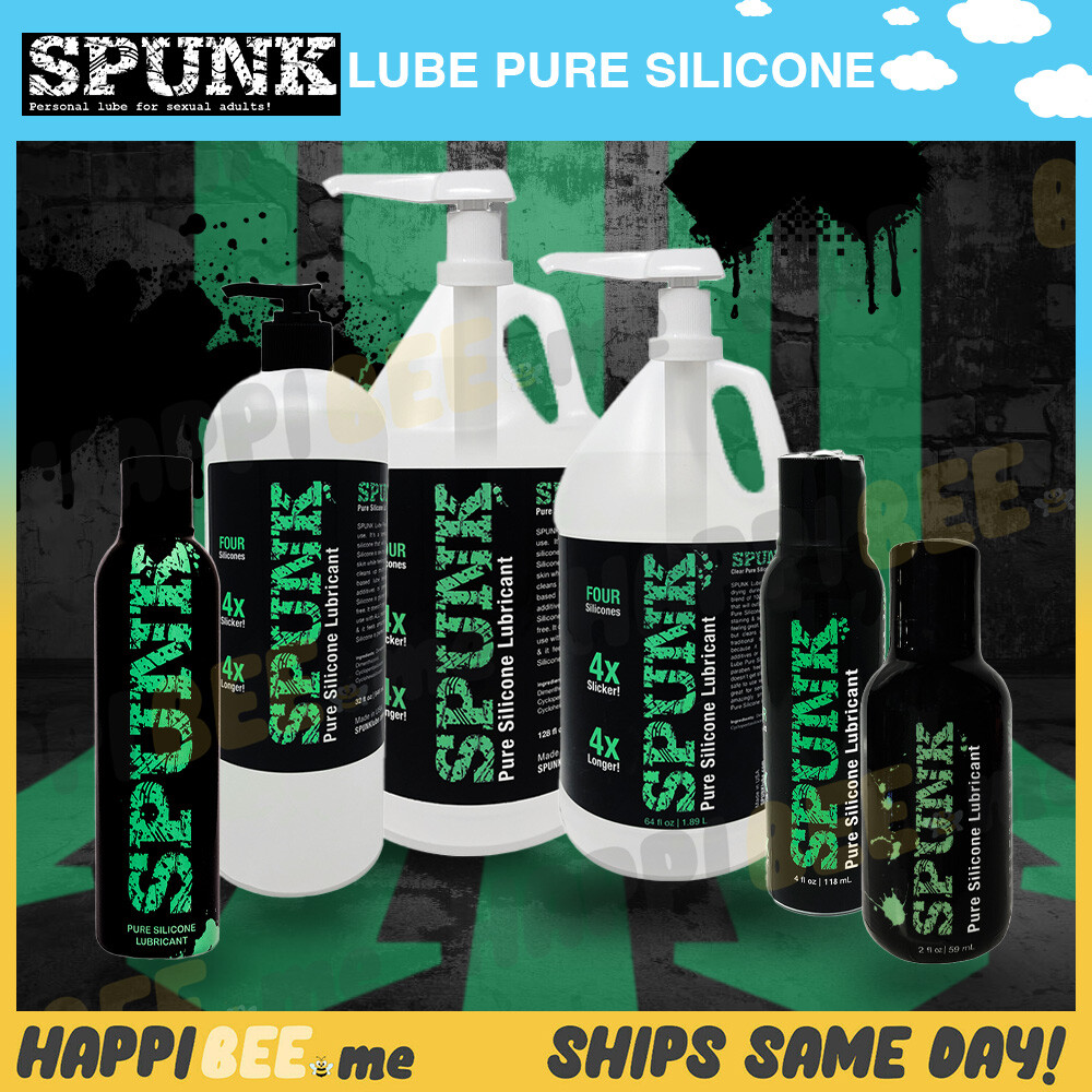 SPUNK Lube Pure Silicone Lube Semen🍯Sperm Jizz Cum Splooge Water Sex Lubricant