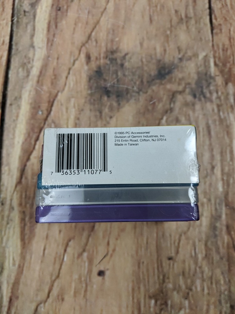 NEW Deadstock 3.5" Floppy Disk Diskette Storage Travel Computer Software 90s