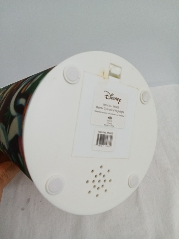 Disney Bambi Cylindrical Nightlight Multicolor 12inch