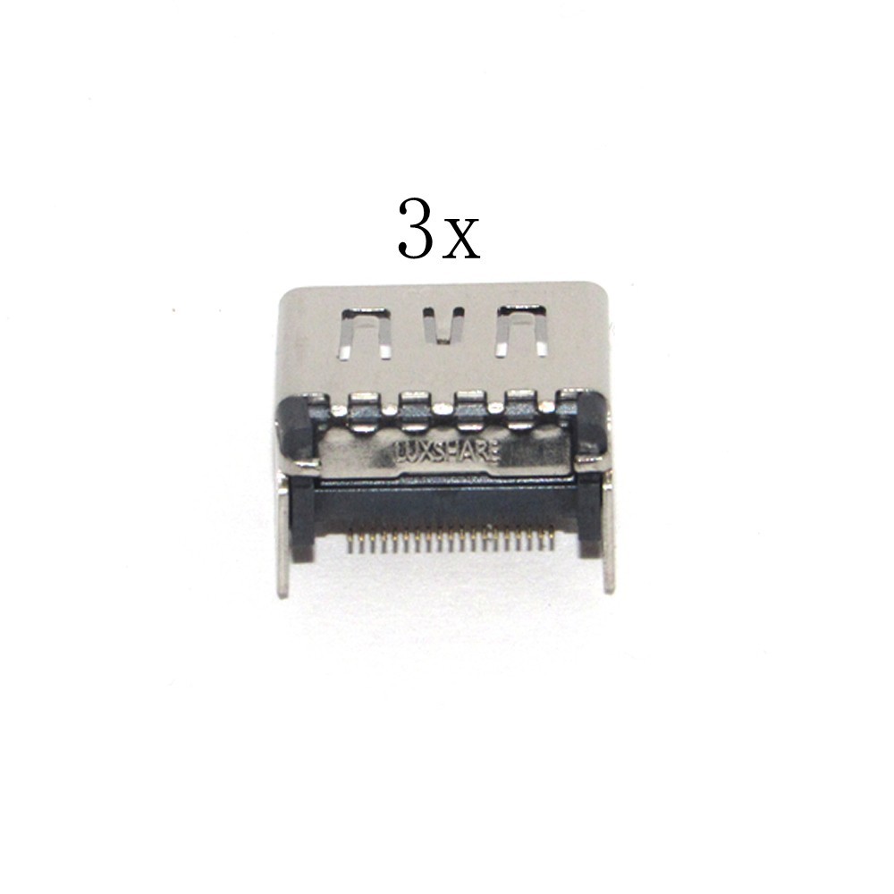 3 Pcs PS5 HDMI Port Socket Connector Replacement Part Playstation 5 Interface