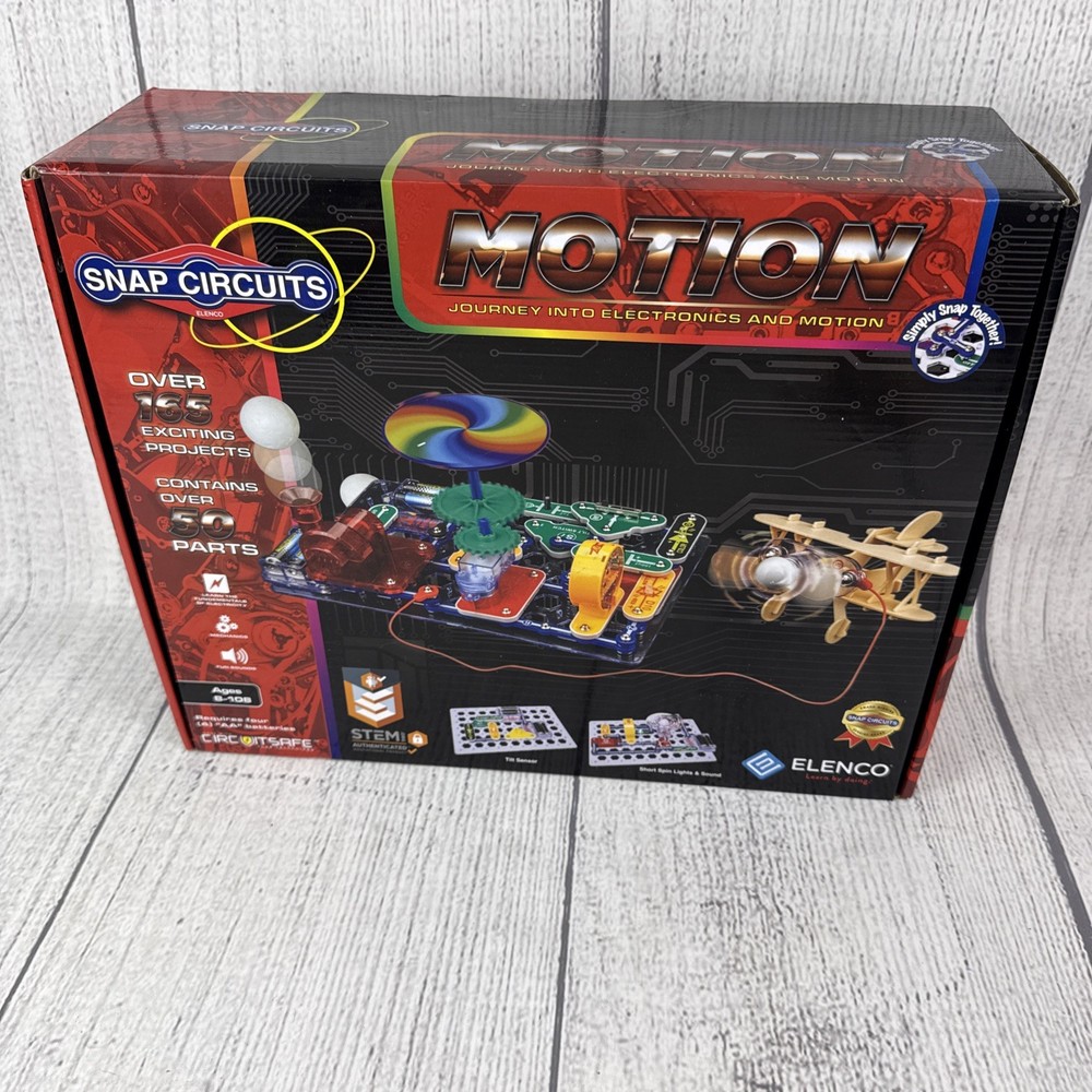 NIB Snap Circuits Large Multi Color Science Kit 165 Projects STEM Learning Fun