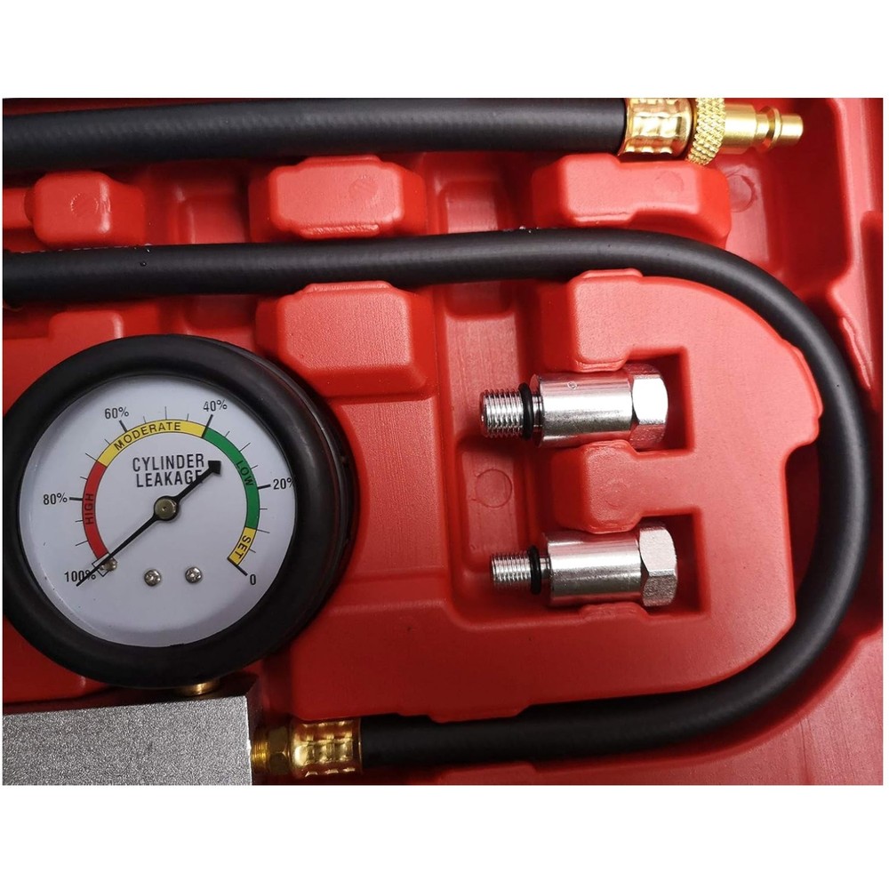 Engine Cylinder Leak Down Tester Kit