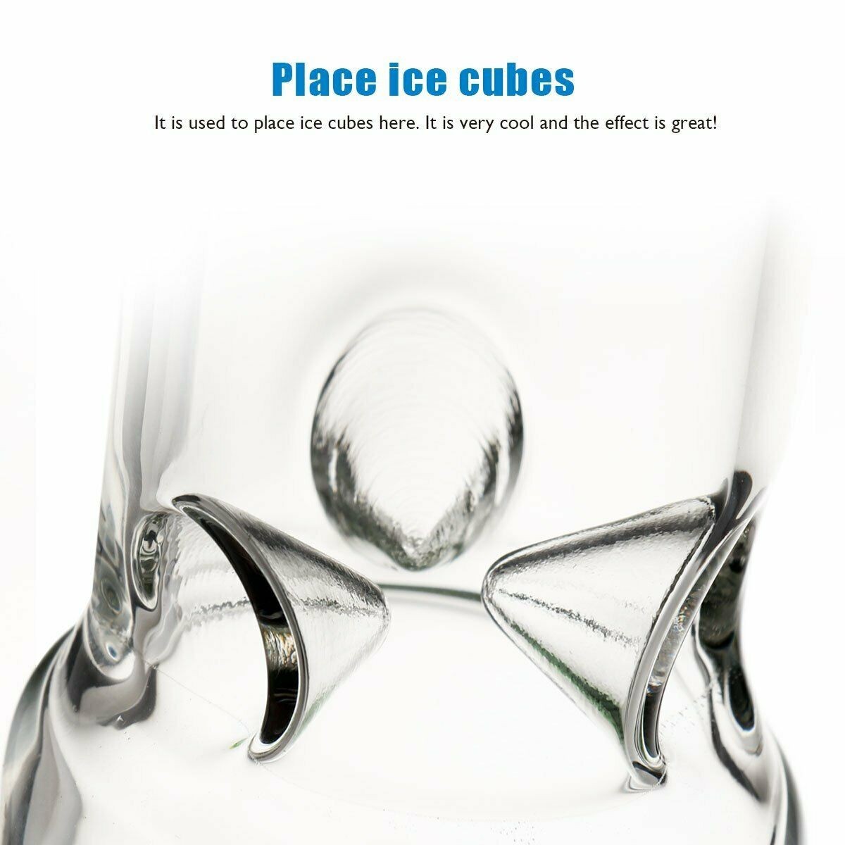 10 inch Heavy Glass Bong Water Pipe Smoking Bong Beaker + 14mm Bowl hookah USA