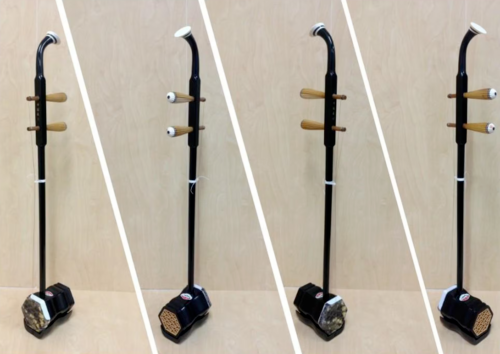 Erhu, Chinese 2-stringed Fiddle, Solid Timber Body,Neck+ Foam Case, Extra String