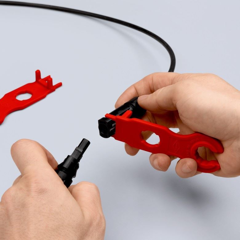 KNIPEX 97 49 66 2 Mounting Tool Set Solar Connector (Multi-Contact)