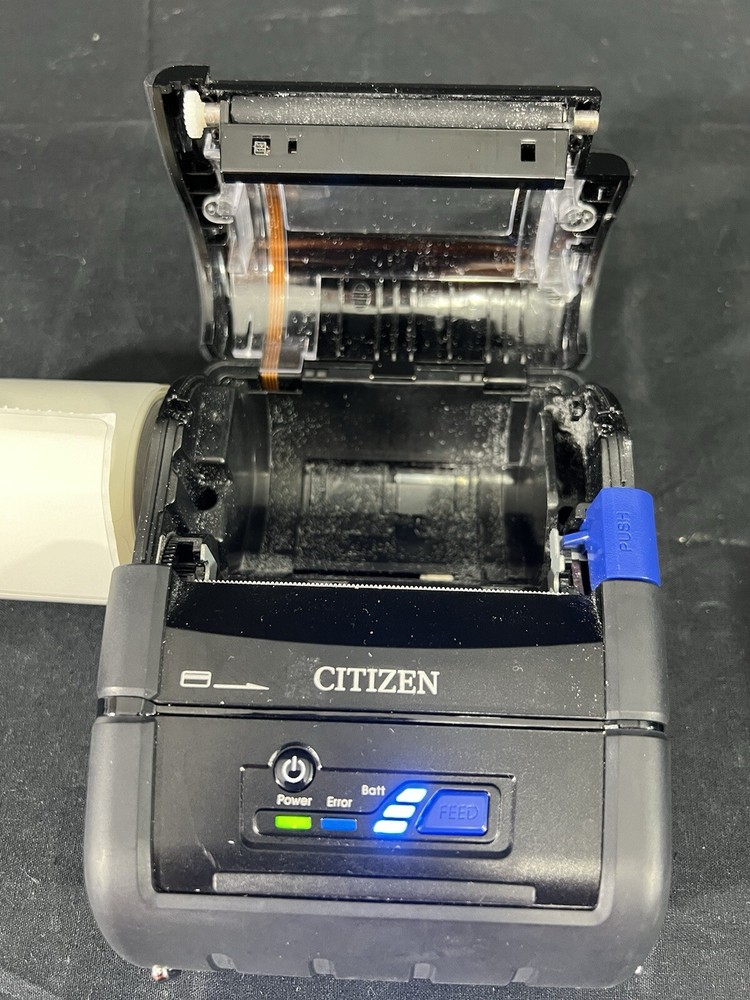 Citizen CMP-30II-SLS Portable 3in Mobile Bluetooth Barcode Receipt Printer