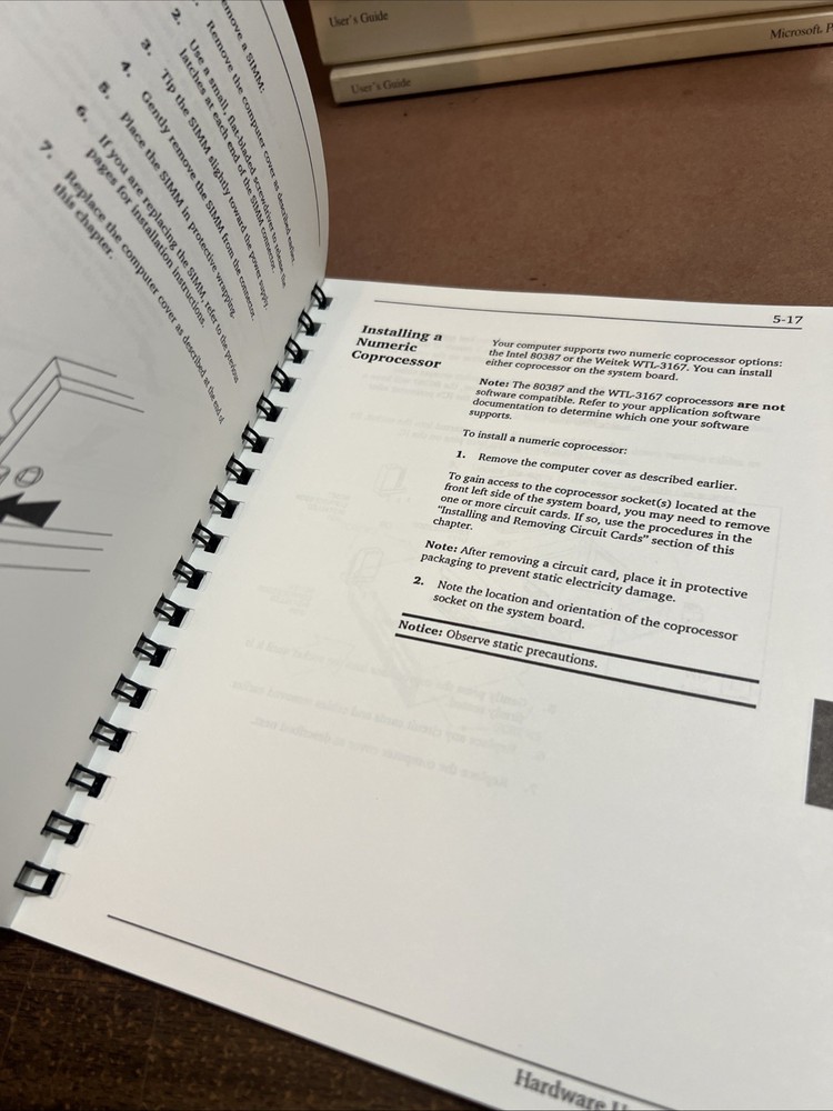 Zenith Z-386 Manual Guide Toolbox Data Systems Ms-dos Shell Lot 1990