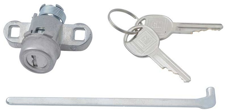 Trunk Lock Set With OE Style Keys For 1970-1973 Chevy Camaro Models