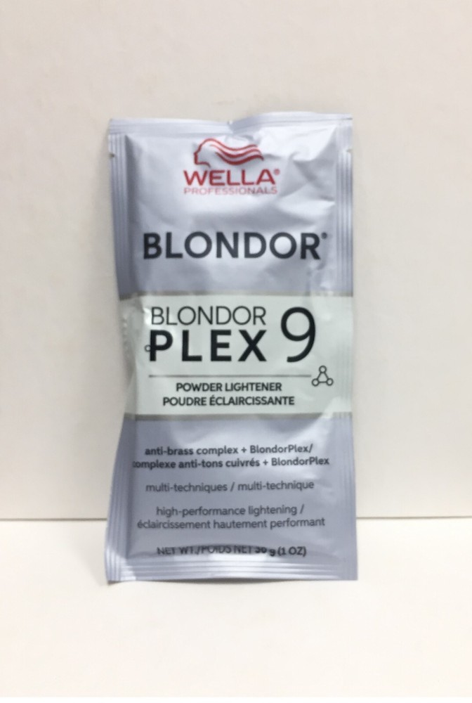 Wella Blondor Plex9 Multi Blonde Powder Lightener, 1 oz