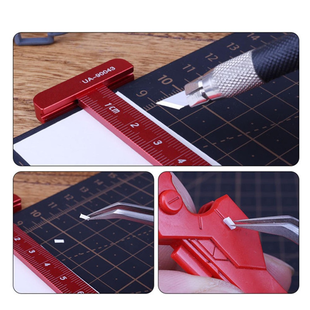 Equidistant Parallel Scriber Ruler Model Hobby Craft Tool For Gundam Building C
