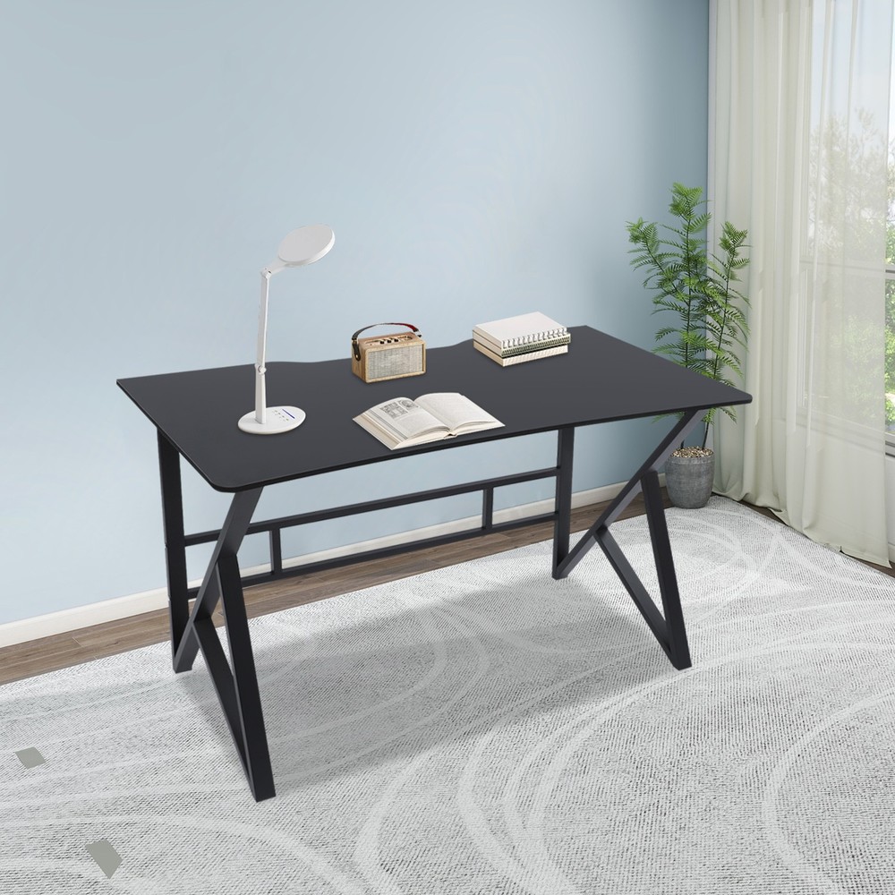 Spacious Ergonomic Computer Desk for Home Office and Gaming Setup