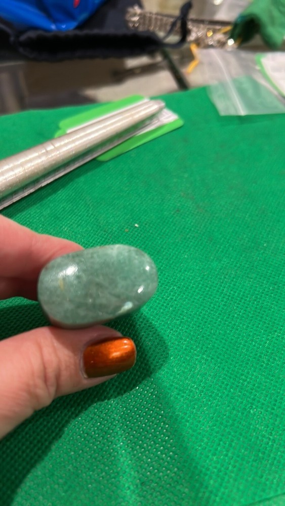 green aventurine ring