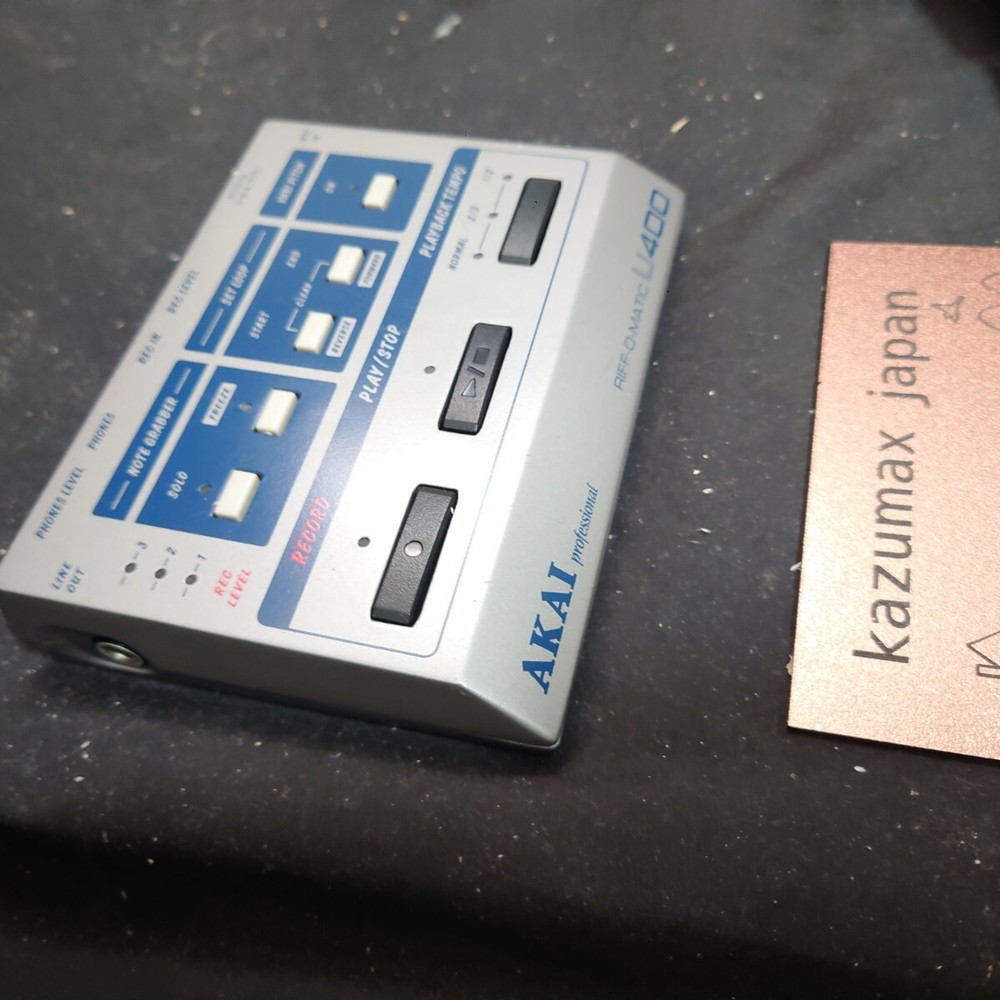 Akai Professional REF-O-MATIC U400 Foot Controller Remote Unit Tested iterm