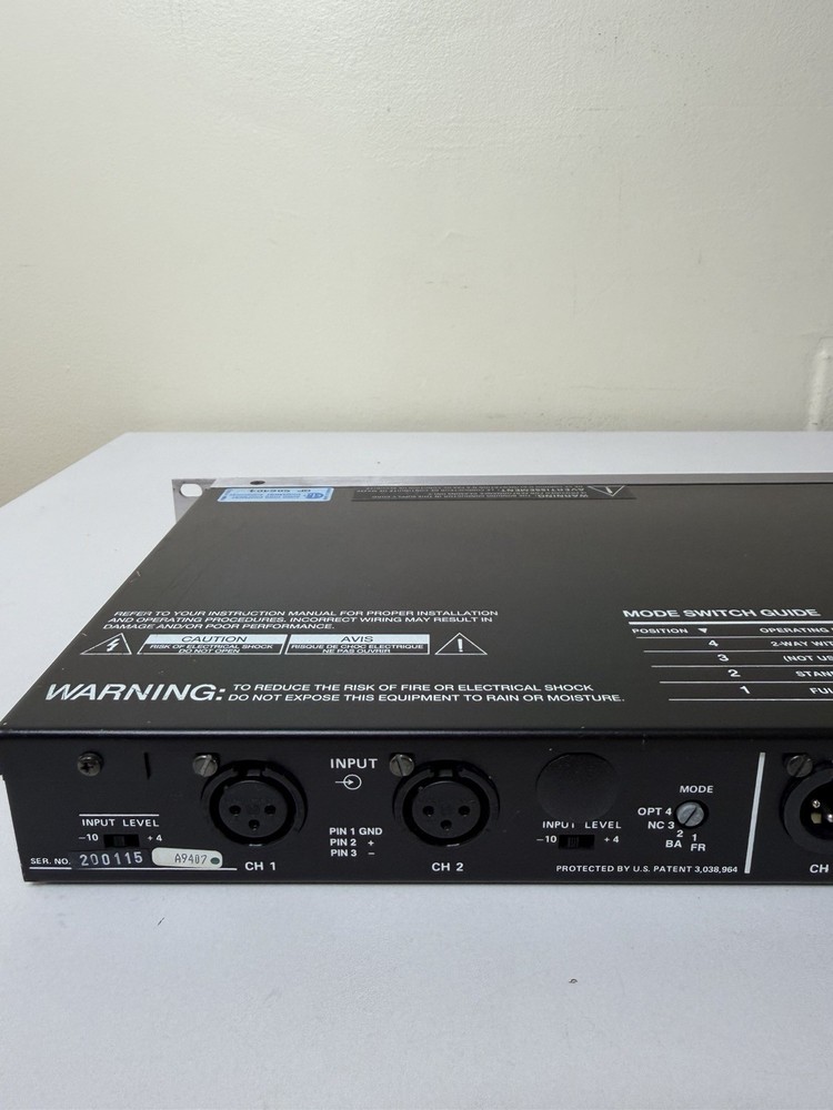 Bose 802C II Systems Controller Rack EQ