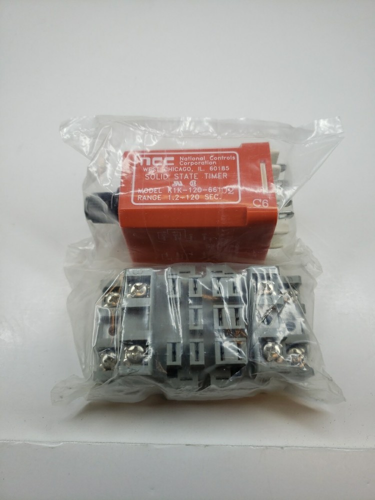 NCC 1.2-120 Second Solid State Timer K1K-120-661 New