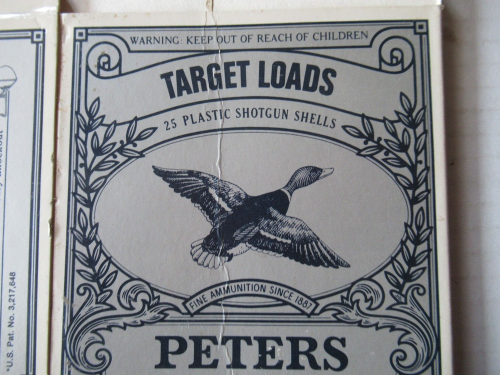 PETERS "Blue Magic" - SHOTGUN SHELLS - EMPTY BOX - 12 GA.