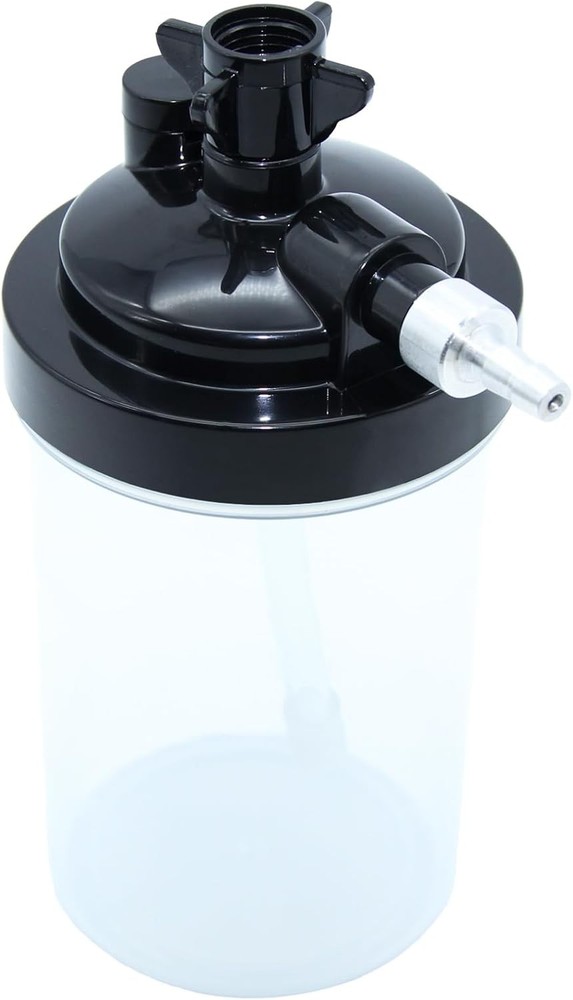 Upgraded Oxygen Humidifier Bottle for 5L or Less Concentrators, Universal...