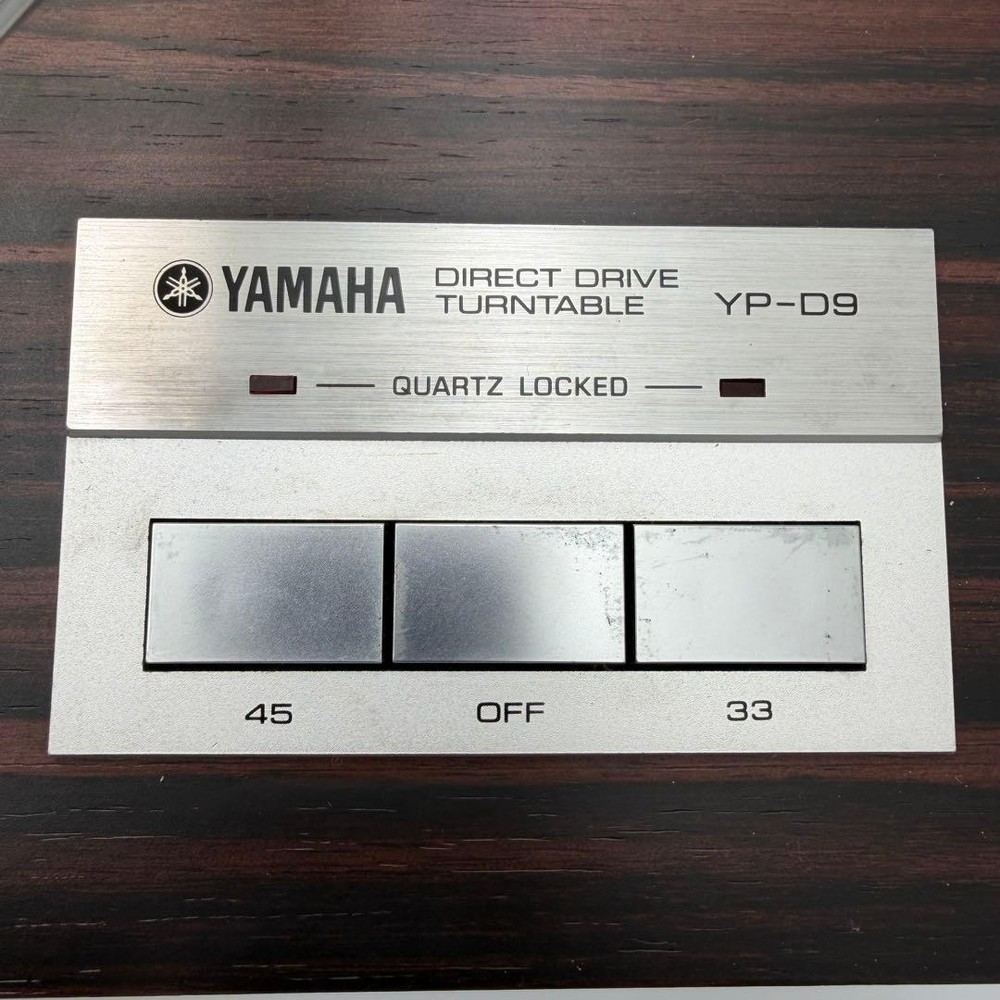 Yamaha YP-D9 Direct Drive Turntable Record Player Tested as is