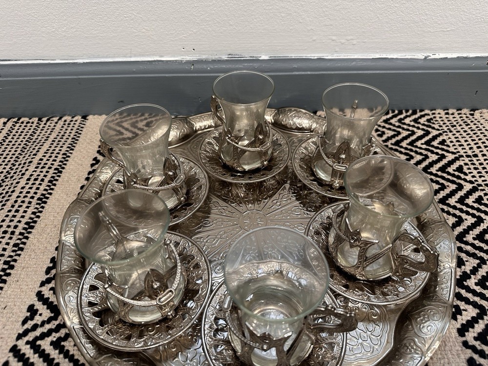 Traditional Silver Tea Set for 6