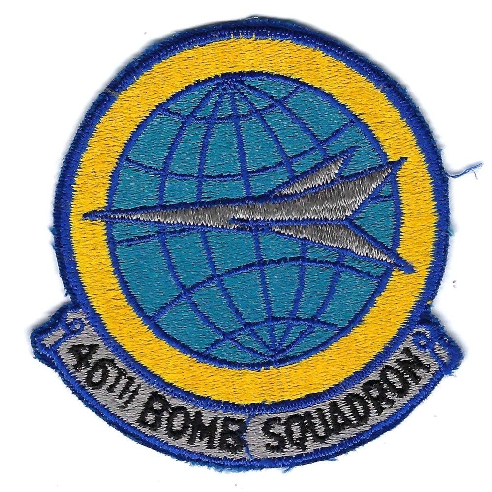 ORIGINAL 70's-80's 46th BOMB SQUADRON (SCHIFFLI  MADE) patch