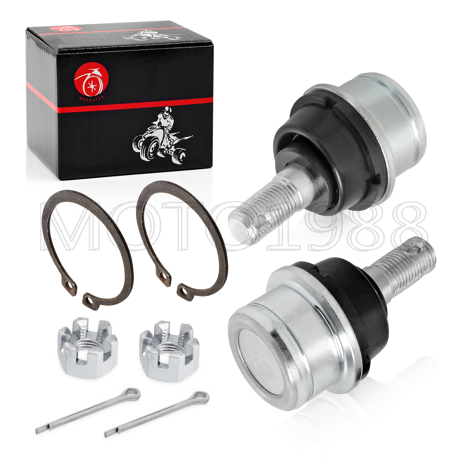 4x Front Lower Ball Joints for Honda 51355-HP5-601 51355-HC5-004 Rancher 350 420