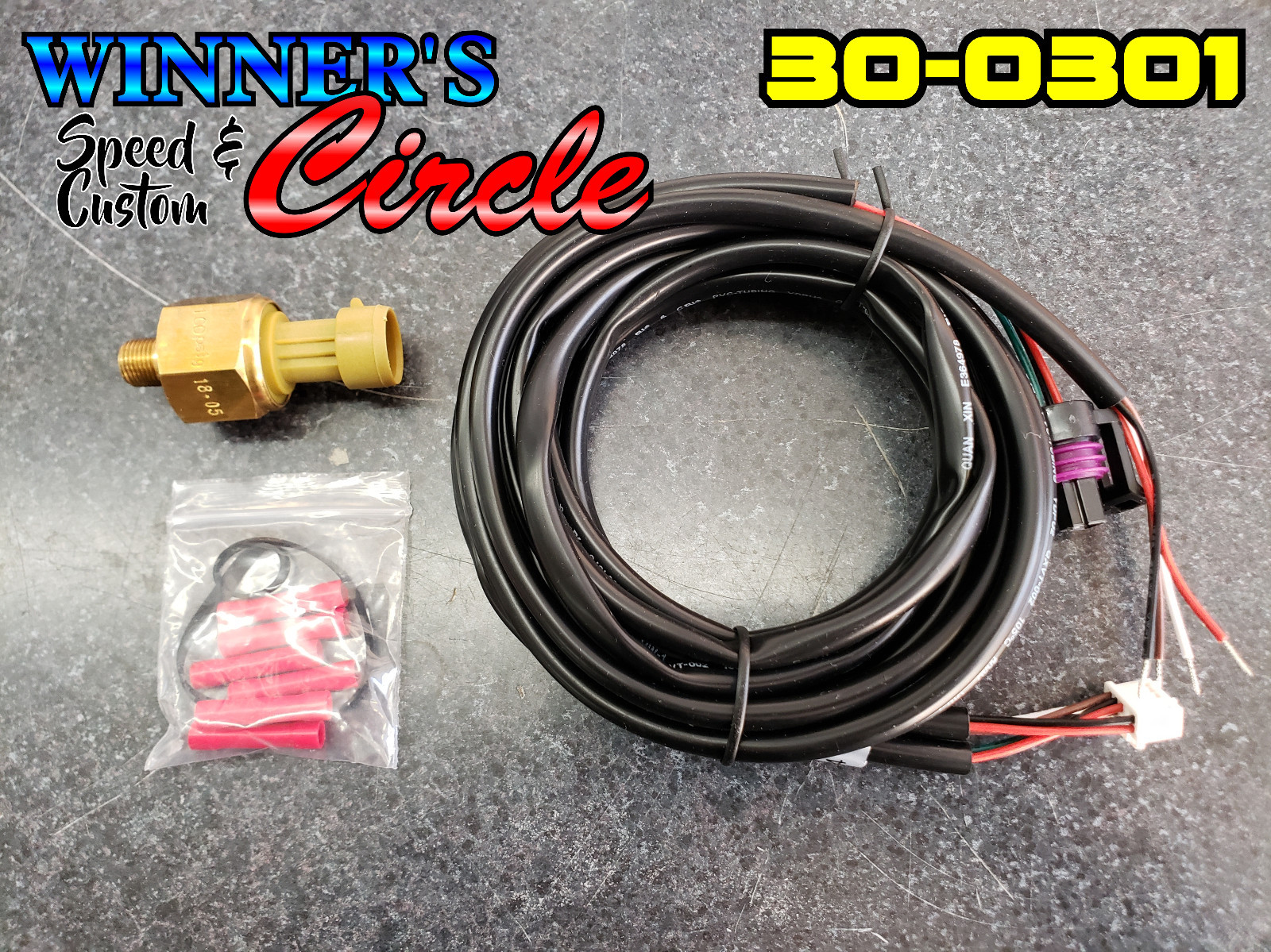 AEM 30-0301 X-Series Oil Press or Fuel Press 0-100 PSI 2-1/16" Dia