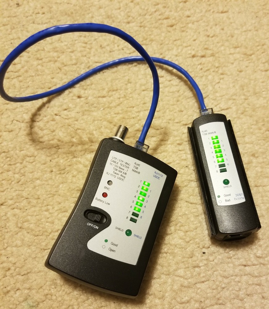 PITS-UTP-3 Continuity Network Multi Cable Tester with 20 Informative LED's