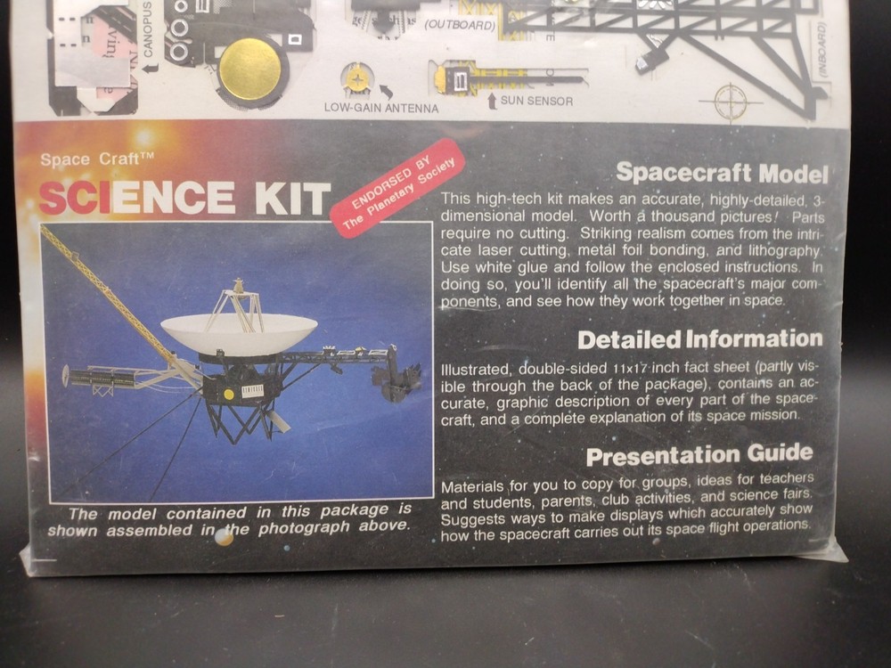 Vintage Voyager Model Science Kit Never opened