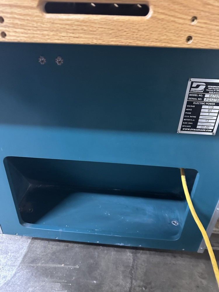 NICE Dynabrade 64700 Down Draft Sanding Table 36”x72” Single Phase 110v