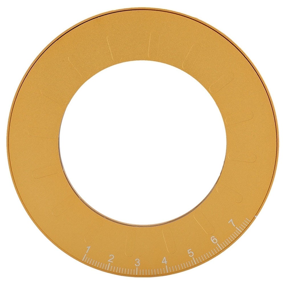 Metal Round Circle Drawing Tool Professional Adjustable Drawing Ruler