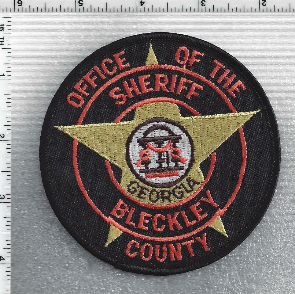 Bleckley County Sheriff's Dept. (Georgia) 3rd Issue Shoulder Patch