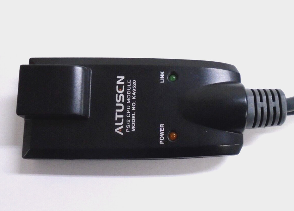 Used Altusen PS/2 CPU Module | KA9520 | Mouse & Keyboard / KVM Adapter Cable