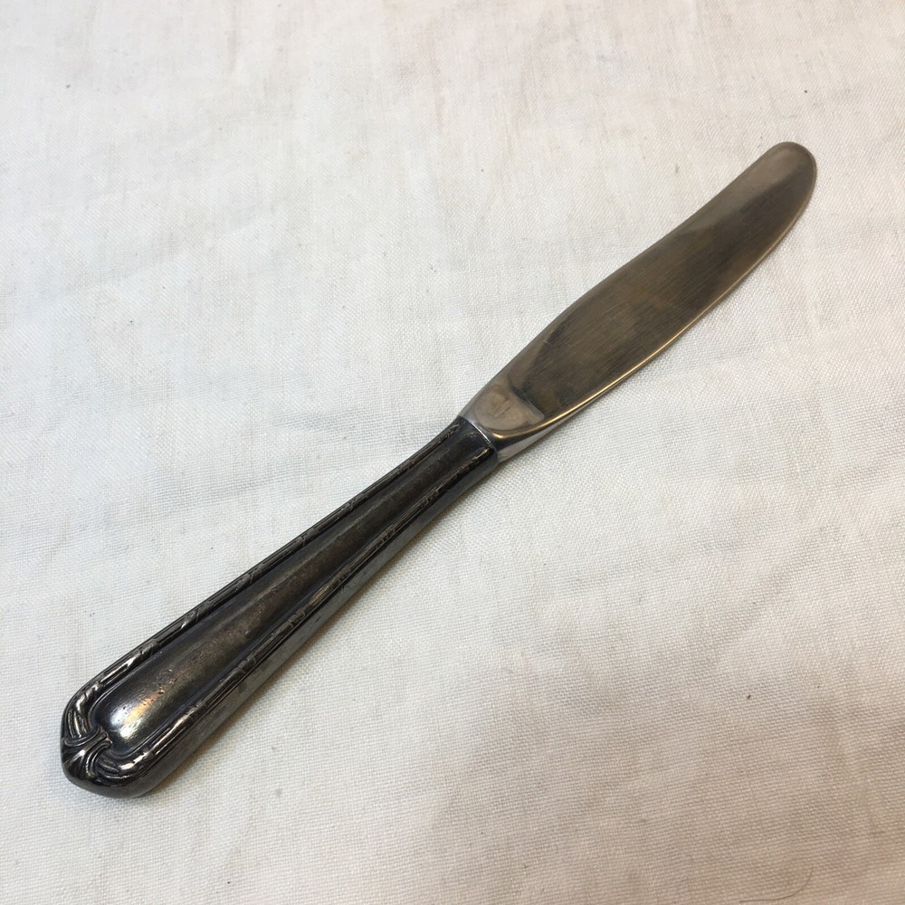 Vintage Silverplate Knife Monogrammed B Unknown Pattern