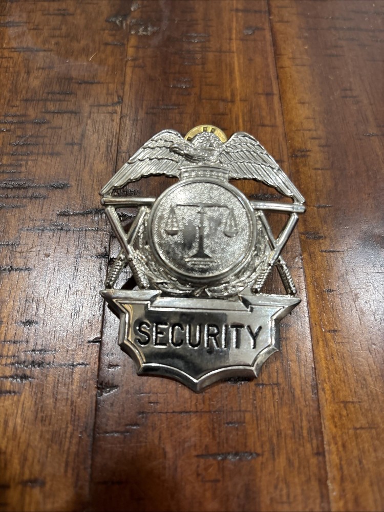 3 Security Guard Badges