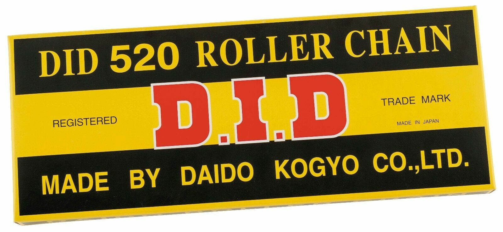 DID Standard 520 Motorcycle ATV Chain 520 x 120 Non O-Ring 520x120 W/ Masterlink