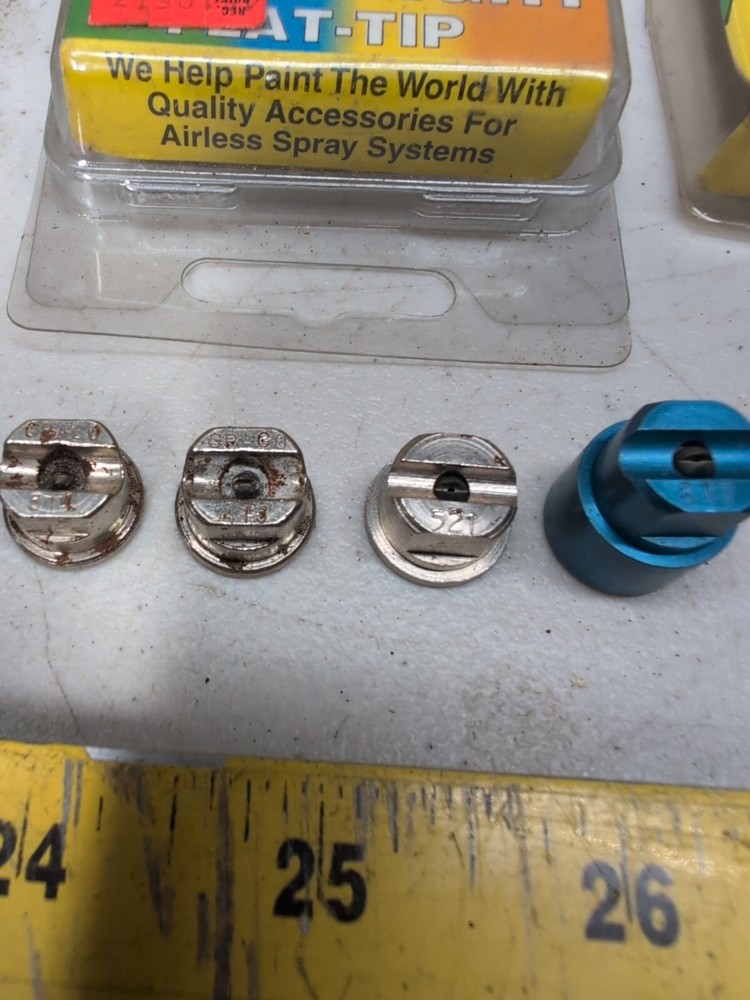 ASM Airless Spay Tip Universal Lot Graco Binks Devilbiss Alemite