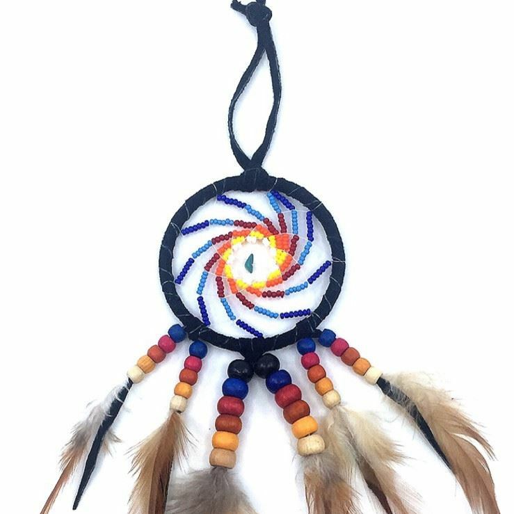 Fire Energy Spiral Dream Catcher