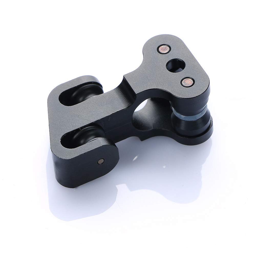 Lzwow Archery Compound Bow Cable Slide String Splitter Roller Glide Black