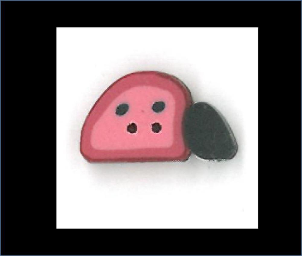 Just Another Button Company - Small Side View Ladybug
